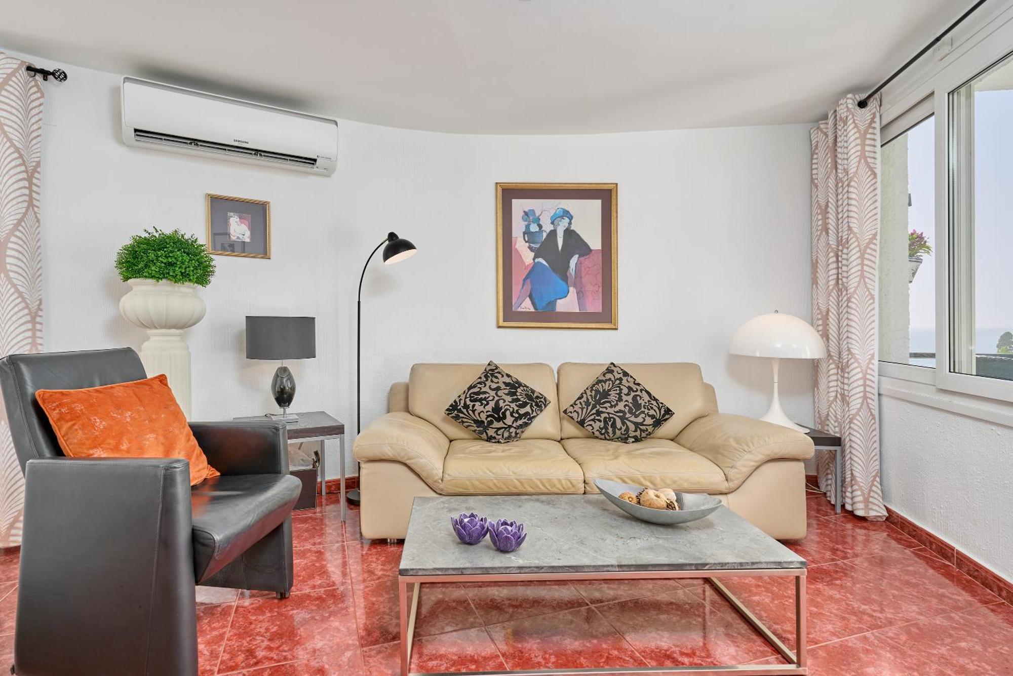 Spectacular Sea Views, 2 Bed,2 Bath Apartment Nerja Bagian luar foto