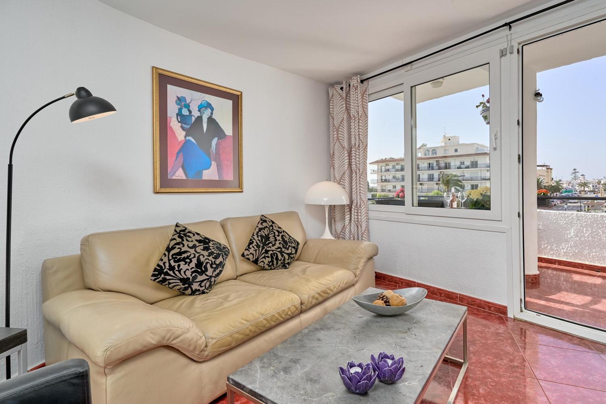 Spectacular Sea Views, 2 Bed,2 Bath Apartment Nerja Bagian luar foto